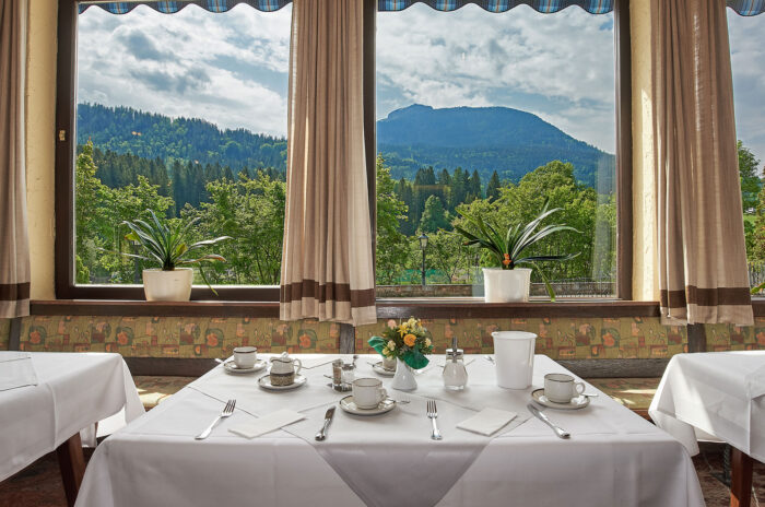 alpen hotel seimler berchtesgaden restaurant mit aussicht