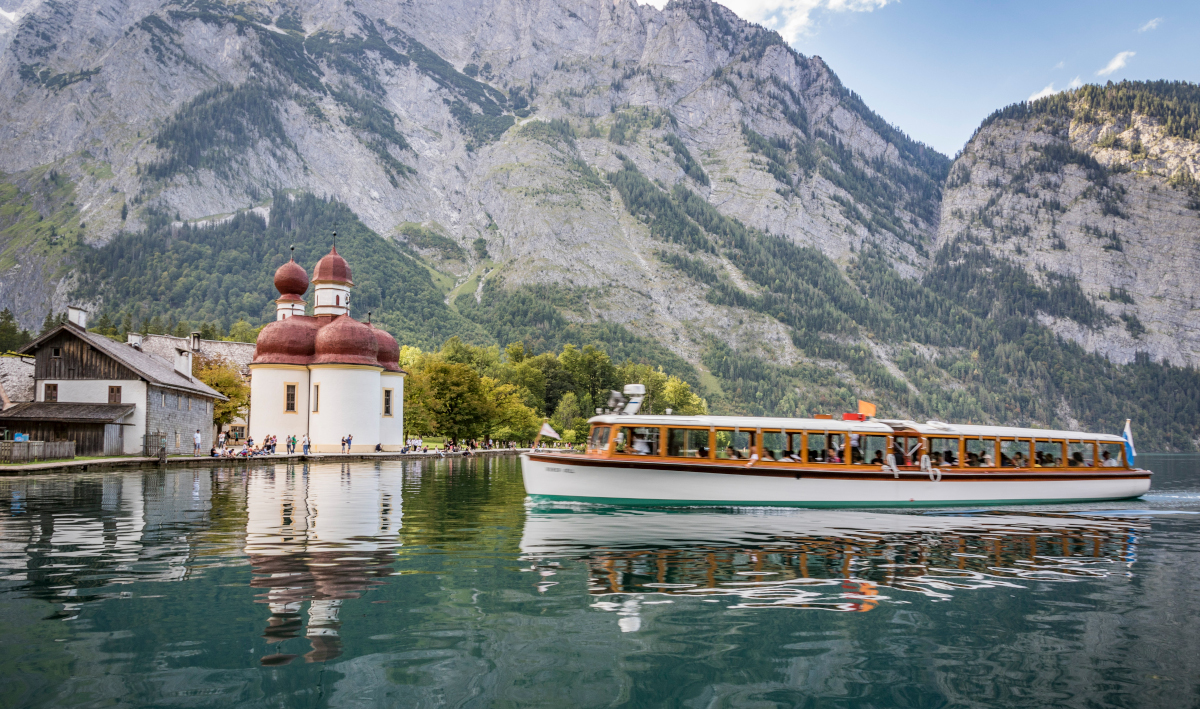 Alpen hotel Seimler Berchtesgaden, Angebot Schiff auf dem Koenigssee
